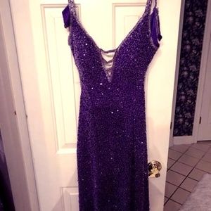 Beaded Full length Gown
